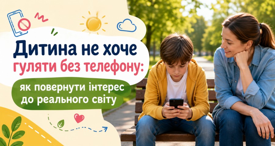 Ребенок не хочет гулять без телефона: как вернуть интерес к реальному миру