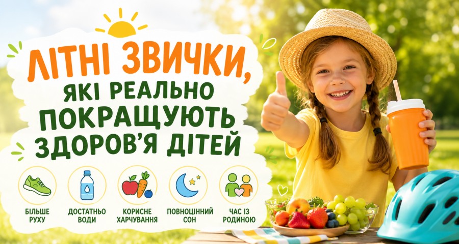Летние привычки, которые действительно улучшают здоровье детей Летние привычки, которые действительно улучшают здоровье детей