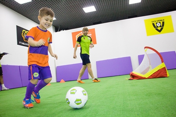 Бесплатное занятие по футболу для детей в футбольном клубе FOOTBIK