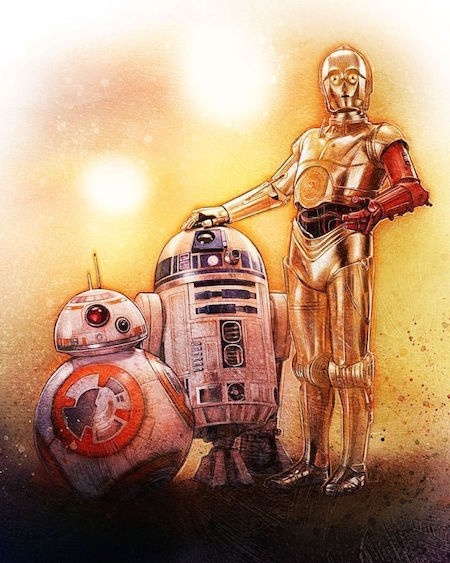 Мастер-класс по акварельной иллюстрации "STAR WARS" Мастер-класс по акварельной иллюстрации "STAR WARS"