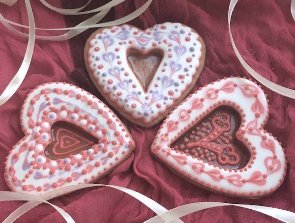 Семейный мастер-класс по украшению печенья ко Дню Св. Валентина