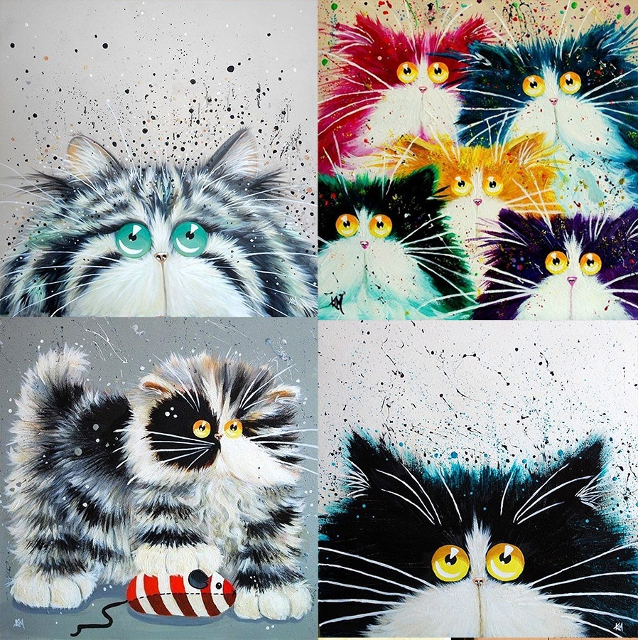 Музыка на мольберте: котики Хаскинс Музыка на мольберте: котики Хаскинс