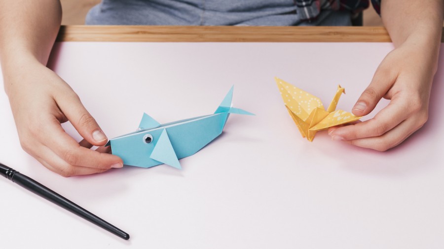 Оригами для детей: 10 простых схем для малышей