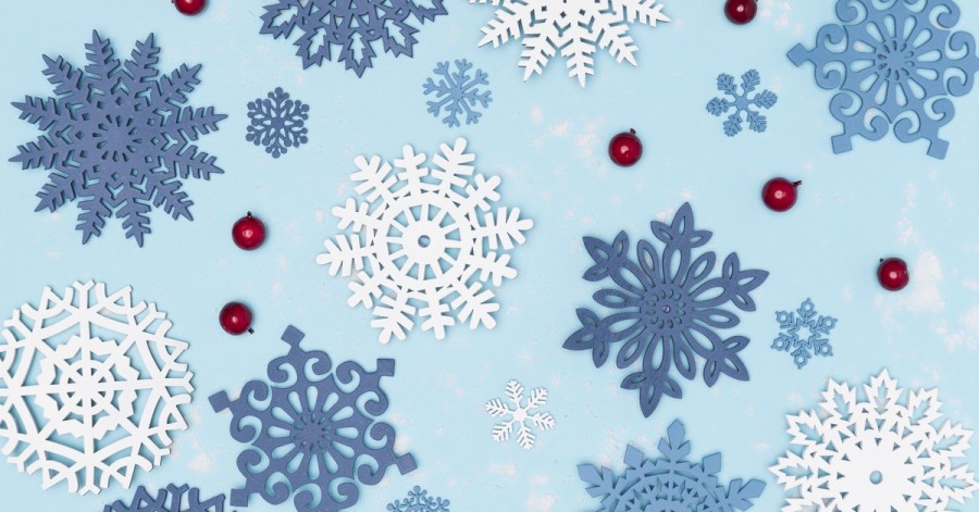 Подборка дизайнов бумажных снежинок для праздничной атмосферы