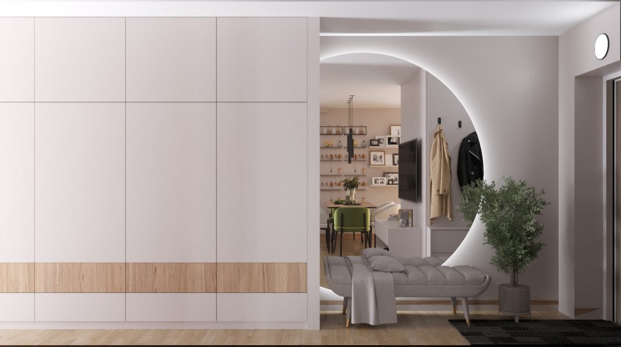 Дизайн однокімнатної квартири від NsdGroup – комфорт та унікальність